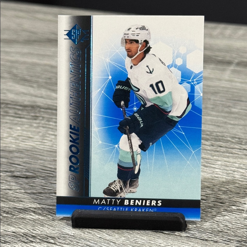 NHL | 2022-23 SP Authentic Hockey #105: Seattle Kraken: Matty Beniers - Card
